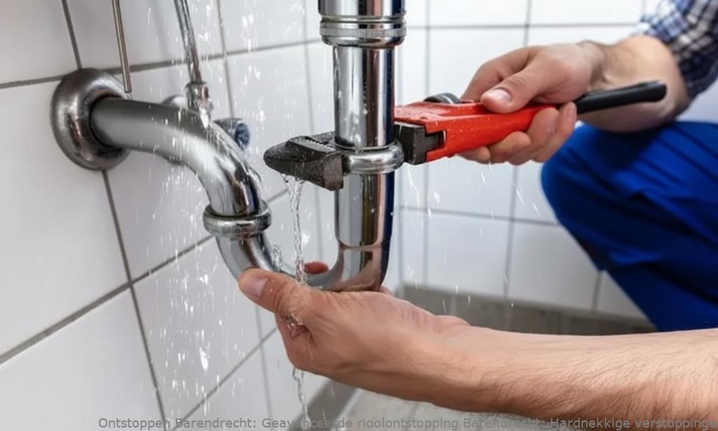 Geavanceerde rioolontstopping Barendrecht: Hardnekkige verstoppingen