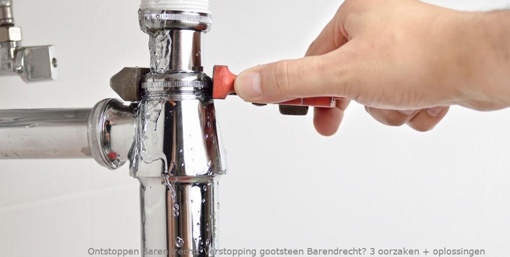 Verstopping gootsteen Barendrecht? 3 oorzaken + oplossingen
