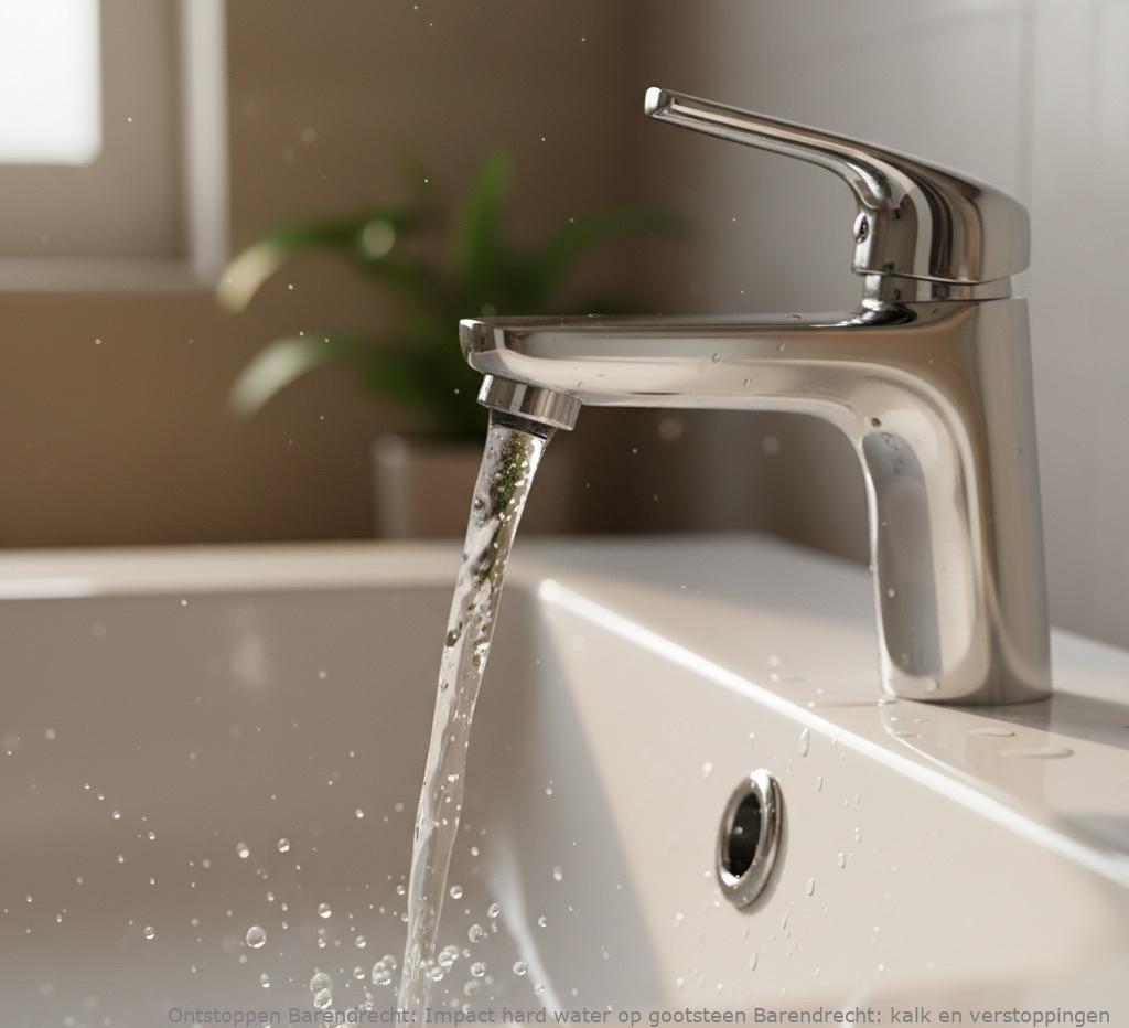 Impact hard water op gootsteen Barendrecht: kalk en verstoppingen
