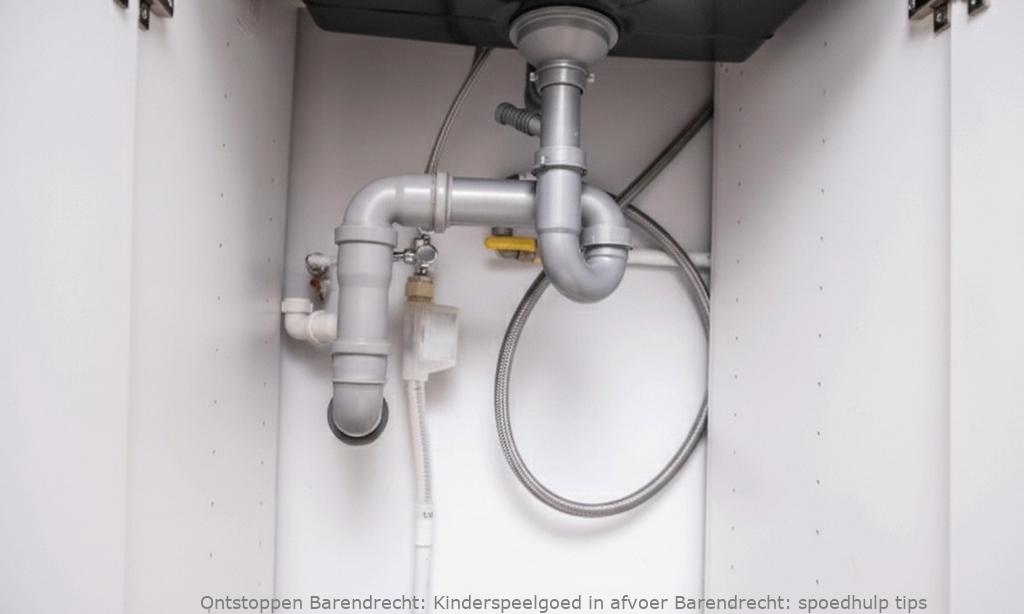 Kinderspeelgoed in afvoer Barendrecht: spoedhulp tips