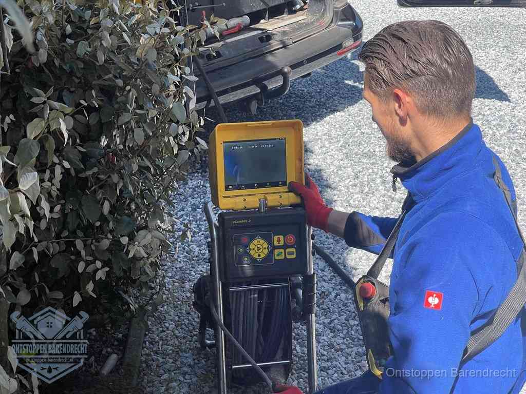 Rioolinspectie met camera in Barendrecht