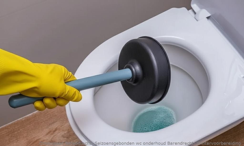 Seizoensgebonden wc onderhoud Barendrecht: Wintervoorbereiding