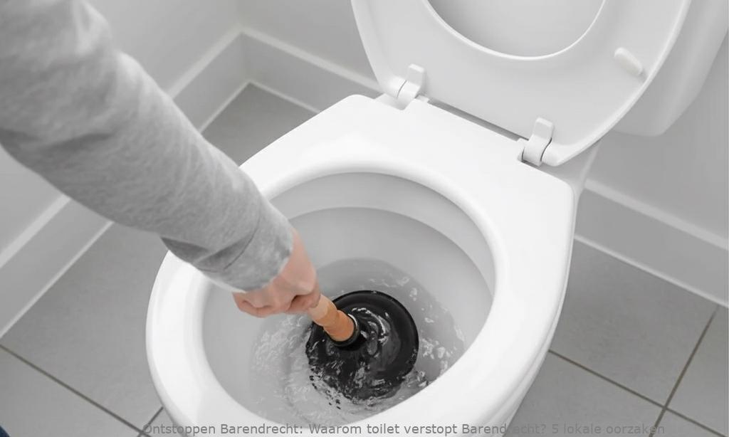 Waarom toilet verstopt Barendrecht? 5 lokale oorzaken
